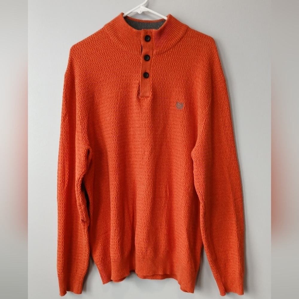 Button Down Sweater Elbow Patches Men's Size XL Academia Preppy Outdoors Grunge
